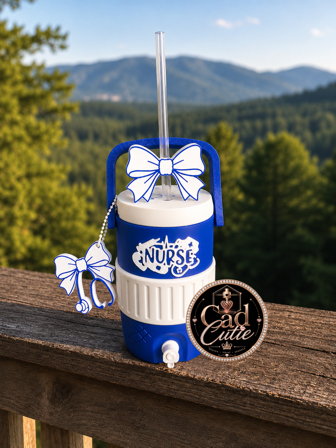 Nurse 3D Printed Can Holder Set